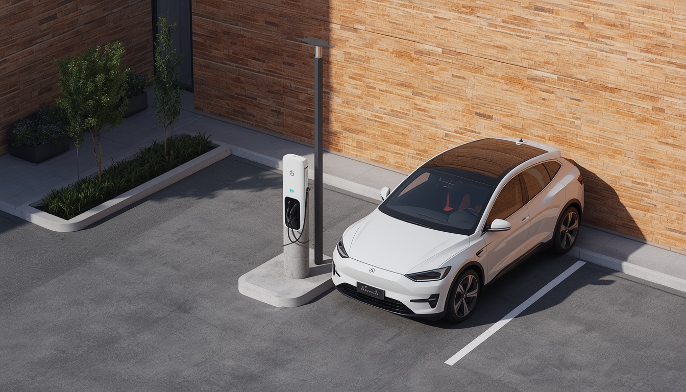 EV Charging Station View